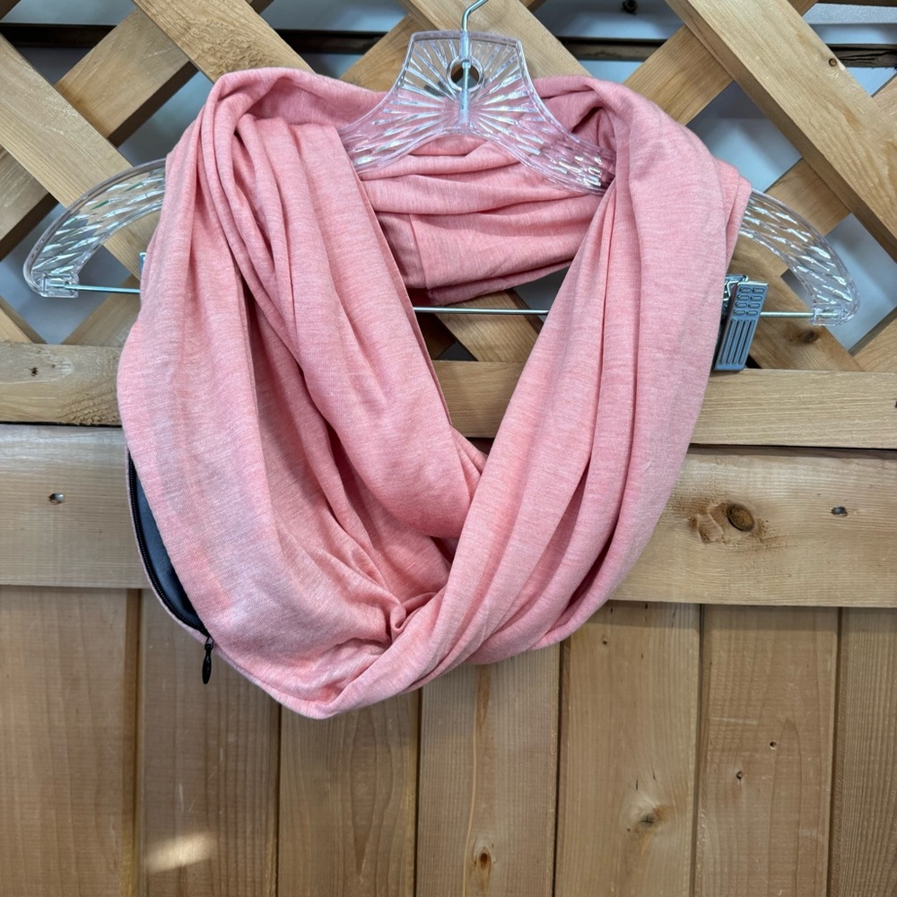 Pink Infinity Scarf - Picture 2 of 5